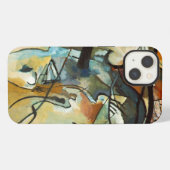 Etui iPhone 13 Composition abstraite V de Kandinsky (Verso Horizontal)