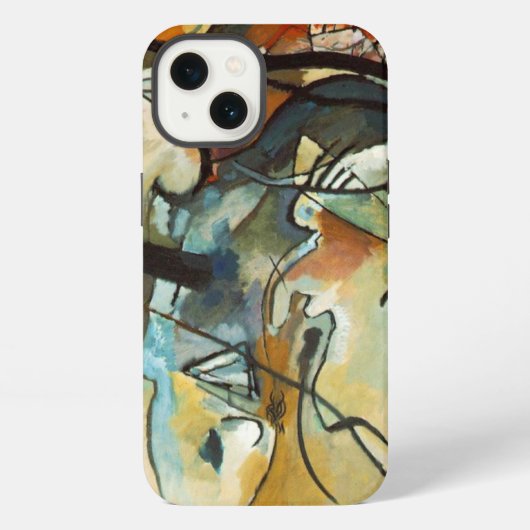 Etui iPhone 13 Composition abstraite V de Kandinsky (Verso)