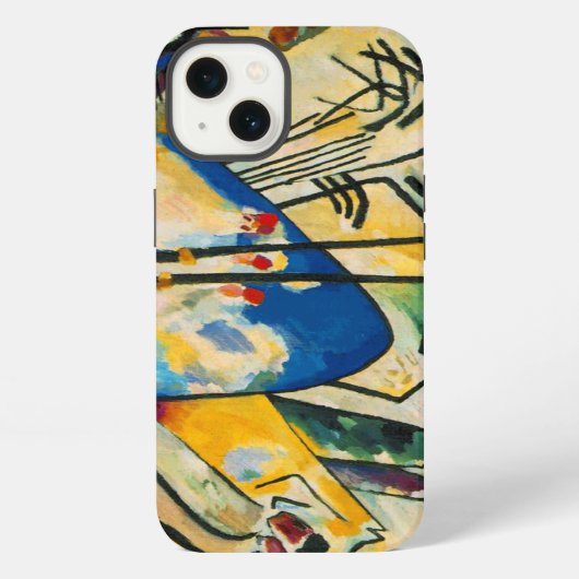 Etui iPhone 13 Composition IV de Wassily Kandinsky (Verso)