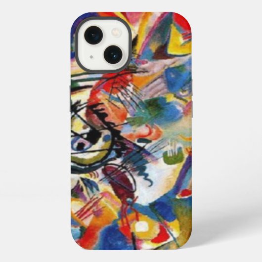 Etui iPhone 13 Composition VII de Kandinsky (Verso)