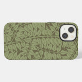 Etui iPhone 13 Conception classique Art Nouveau de branche de Wil (Verso Horizontal)