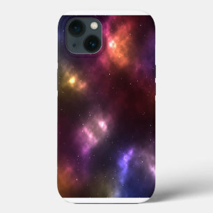 Etui iPhone 13 Conception de constellations de l'espace cosmique