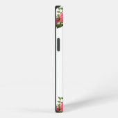 Etui iPhone 13 Conception de fleurs roses avec iPhone C Coque-Mat (Côté droit)