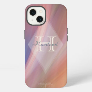 Etui iPhone 13 Conception de lumière de bougie de monogramme HAMb