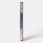 Etui iPhone 13 Conception de motif de pyramide abstraite grise ro (Côté gauche)