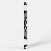 Etui iPhone 13 Conception décorative de tuile de rosette de la (Côté droit)