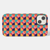 ETUI iPhone 13 CONCEPTION GÉOMÉTRIQUE. (Verso Horizontal)