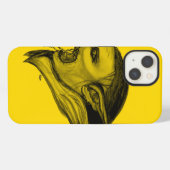 Etui iPhone 13 Conception jaune noir de troll (Verso Horizontal)