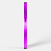 Etui iPhone 13 Conception métallique rose en acier inoxydable (Côté droit)