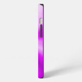 Etui iPhone 13 Conception métallique rose en acier inoxydable (Côté gauche)