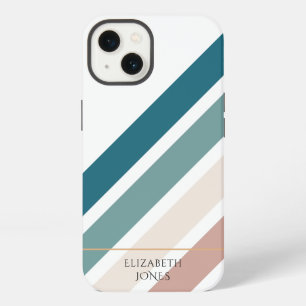 Etui iPhone 13 Conception minimaliste dans des couleurs pastel