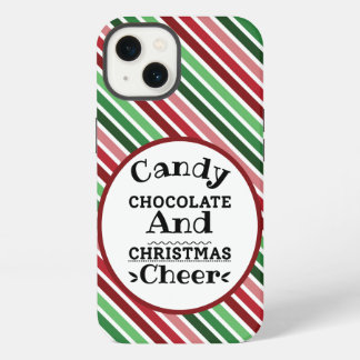 Etui iPhone 13 Confiserie Chocolat et Joie de Noël