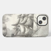 Etui iPhone 13 Constitution d'USS (Verso Horizontal)