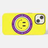 Etui iPhone 13 Continuez à sourire (Verso Horizontal)
