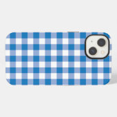 Etui iPhone 13 Contrôle bleu (Verso Horizontal)