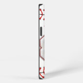 Etui iPhone 13 Cool de baseball pointillé numéro 87 (Côté droit)