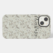 Etui iPhone 13 Cool, Gris Incroyable (Verso Horizontal)
