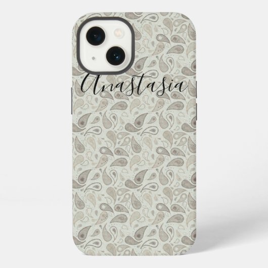 Etui iPhone 13 Cool, Gris Incroyable (Verso)