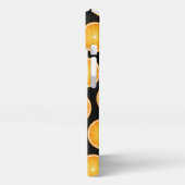 Etui iPhone 13 Cool Juicy Orange tranches de fruits motif sur noi (Côté gauche)