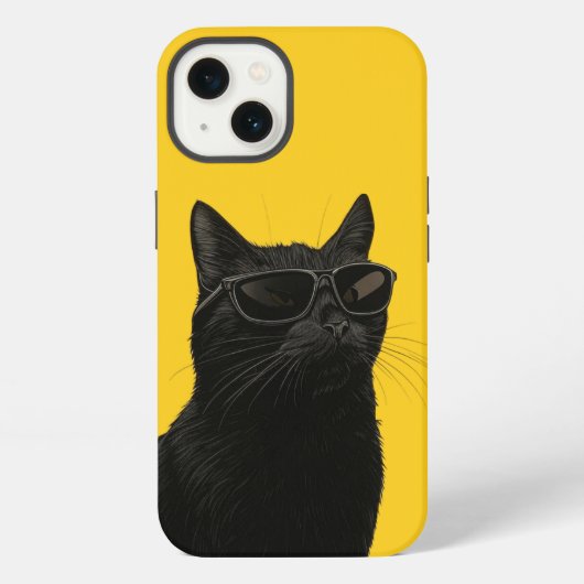 Etui iPhone 13 Cool Kitty (Verso)