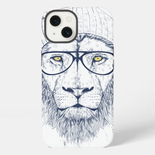 Etui iPhone 13 Cool lion (Verso)