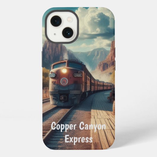 Etui iPhone 13 Copper Canyon Express (Verso)