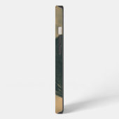 Etui iPhone 13 Coq en sépia (Côté gauche)