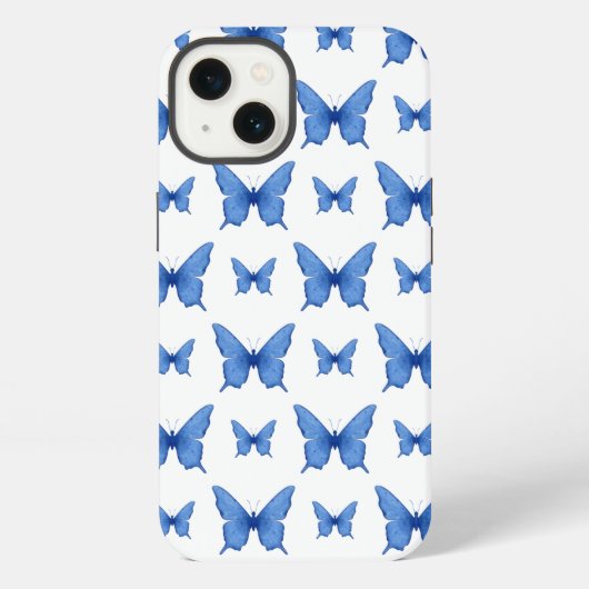 Etui iPhone 13 Coque à colonne papillon (Verso)