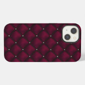 Etui iPhone 13 Coque-coque iphone de Bourgogne (Verso Horizontal)
