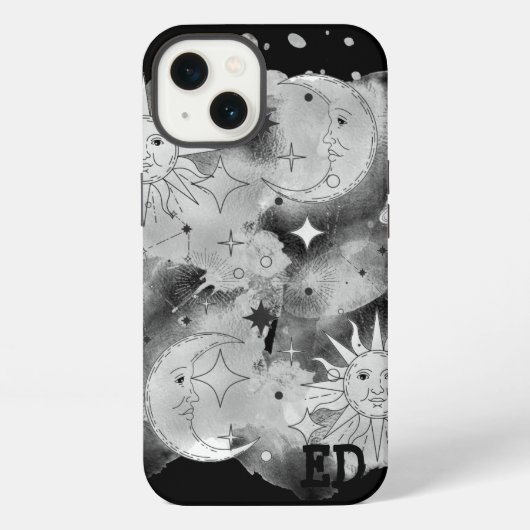 Etui iPhone 13 COQUE-coque iphone de l'ASTROLOGIE(G&B) (Verso)
