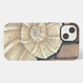 Etui iPhone 13 Coque d'Abalone (Verso Horizontal)