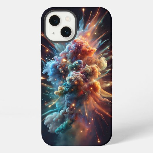 Etui iPhone 13 Coque de téléphone Explosion de Nuage de Nébuleuse (Verso)