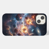 Etui iPhone 13 coque de téléphone sur l'espace (Verso Horizontal)