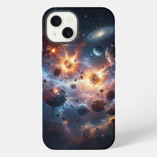 Etui iPhone 13 coque de téléphone sur l'espace (Verso)