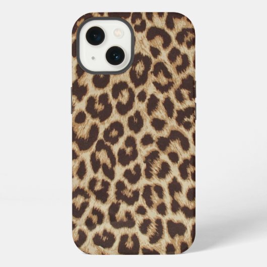 Etui iPhone 13 Coque d'ID iPhone Chic Leopard (Verso)