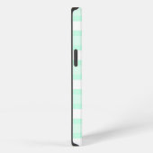 Etui iPhone 13 Coque ipad Aqua Stripe (Côté droit)