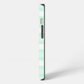Etui iPhone 13 Coque ipad Aqua Stripe (Côté gauche)