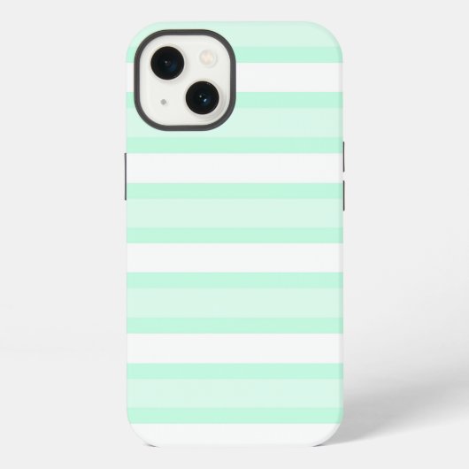 Etui iPhone 13 Coque ipad Aqua Stripe (Verso)