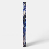Etui iPhone 13 Coque ipad de l'arbre de vie gitan bleu (Côté gauche)
