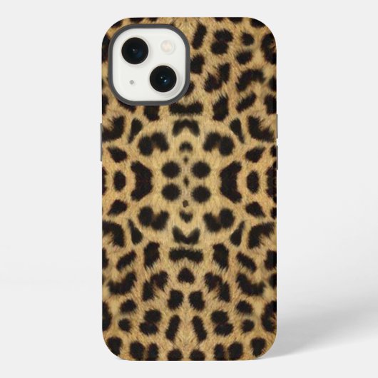 Etui iPhone 13 coque ipad Empreinte de léopard (Verso)