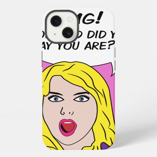 ETUI iPhone 13 COQUE IPAD RETRO COMICS (Verso)