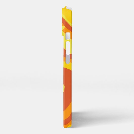 Etui iPhone 13 Coque iphone Abstrait Sunflare Waves (Côté gauche)