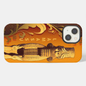 Etui iPhone 13 Coque iphone assyrien Lamassu (Verso Horizontal)