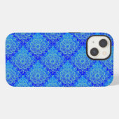 Etui iPhone 13 Coque iphone bleu turquoise (Verso Horizontal)