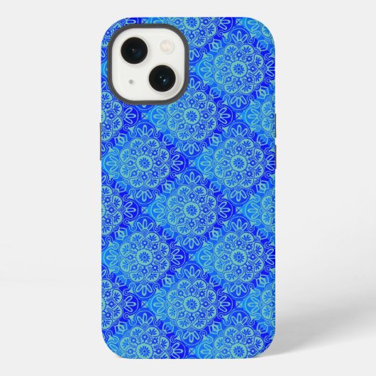 Etui iPhone 13 Coque iphone bleu turquoise (Verso)