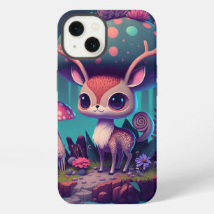 Etui iPhone 13 Coque iPhone Case-Mate Fantastique Cerf Champignon