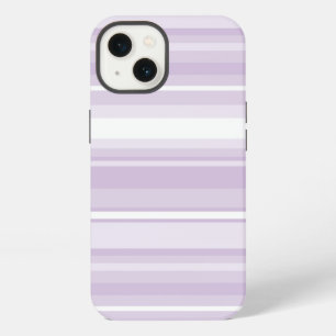 Etui iPhone 13 Coque iphone Coque-Mate à rayures violettes de cha