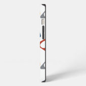 Etui iPhone 13 Coque iphone Coque-Mate arrondi Triangles (Côté gauche)