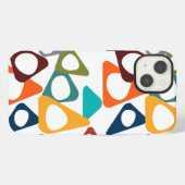 Etui iPhone 13 Coque iphone Coque-Mate arrondi Triangles (Verso Horizontal)