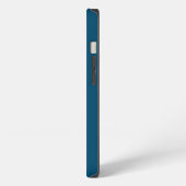 Etui iPhone 13 Coque iphone Coque-Mate du loup bleu (Côté gauche)